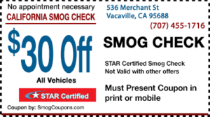 Smog-Coupon-Vacaville